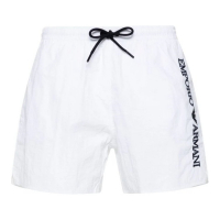 Emporio Armani Men's 'Logo-Embroidered' Swimming Shorts