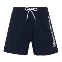 Emporio Armani Men's 'Logo-Embroidered' Swimming Shorts