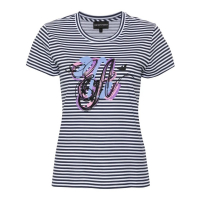 Emporio Armani 'Striped' T-Shirt für Damen