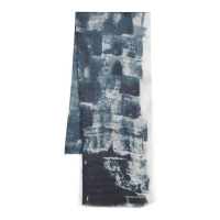 Emporio Armani 'Tie-Dye Logo-Print' Halstuch für Herren