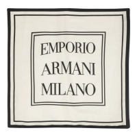 Emporio Armani 'Logo-Print' Halstuch für Herren
