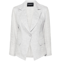 Emporio Armani 'Shirred-Panel' Klassischer Blazer für Damen
