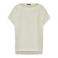 Emporio Armani 'Striped' Kurzärmelige Bluse für Damen