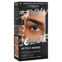 L'Oréal Paris 'Brow Color' Augenbrauenfärbung - 1.0 Black 4 Stücke