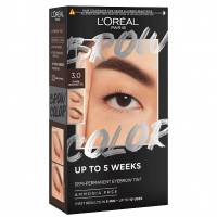 L'Oréal Paris Teinture pour Sourcils 'Brow Color' - 3.0 Dark Brunette 4 Pièces