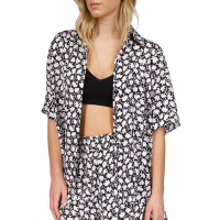 MICHAEL Michael Kors 'Short Sleeve Button Front Shirt' für Damen