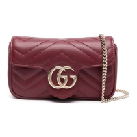 Gucci 'GG Marmont Super Mini' Schultertasche für Damen