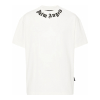 Palm Angels T-shirt 'Logo-Print' pour Hommes