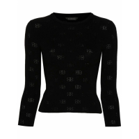 Balenciaga 'Bb-Pattern Open-Knit' Pullover für Damen