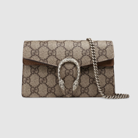 Gucci Pochette 'Dionysus GG Supreme Super Mini' pour Femmes