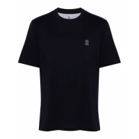 Brunello Cucinelli 'Logo-Print' T-Shirt für Herren