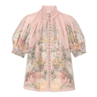 Zimmermann Women's 'Waverly' Short sleeve Blouse