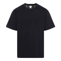 Bottega Veneta Men's 'Double Layer Checked' T-Shirt