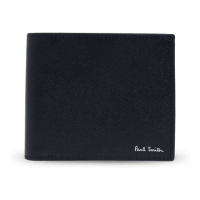 Paul Smith Men's 'Signature Stripe Balloon Mount Fuji' Card Holder