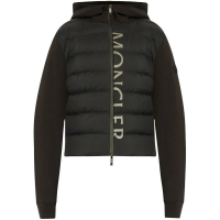 Moncler Women's 'Logo-Print Hooded' Padded Jacket