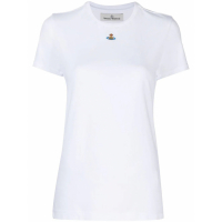Vivienne Westwood Women's 'Orb Logo-Embroidery' T-Shirt