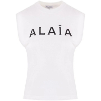 Alaïa Women's 'Logo-Print' T-Shirt