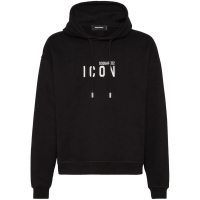 Dsquared2 'Icon-Print Drawstring' Kapuzenpullover für Herren