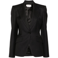 Alexander McQueen Blazer 'Pinstriped' pour Femmes