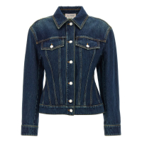 Alexander McQueen Veste en jeans pour Femmes