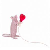 Seletti Lampe 'Mouse Valentine'S Day' - 14.5 x 13.3 cm