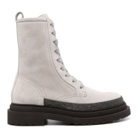 Brunello Cucinelli Women's 'Monile' Combat Boots