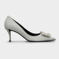 Roger Vivier Women's 'Flower Strass Buckle' Pumps