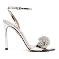 Aquazzura Women's 'Crystal Orchid' High Heel Sandals