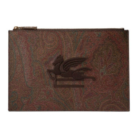 Etro Pochette 'Logo Embroidered' pour Femmes