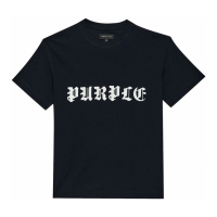 Purple T-shirt 'Gothic Wordmark' pour Hommes