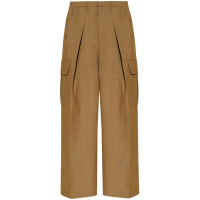 Burberry Women's 'Pleat-Detail' Cargo Trousers
