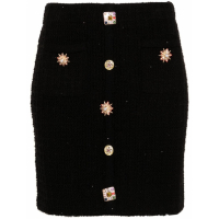 Self Portrait Women's 'Jewel Buttons Knitted' Mini Skirt