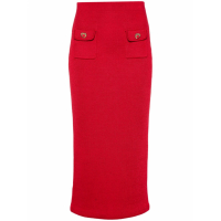 Self Portrait Women's 'Knitted' Midi Skirt