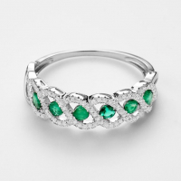 Di Joya Bague 'Green Tarlac' pour Femmes