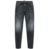 Dsquared2 'Brushed Steel Wash Tidy Biker' Jeans für Herren