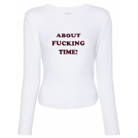 Stella McCartney T-shirt 'Slogan-Print' pour Femmes