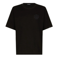 Dolce&Gabbana T-shirt 'Embroidered Logo' pour Hommes