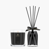 Bahoma London Set de Parfumerie 'Obsidian Octagonal' - Black Fig 2 Pièces