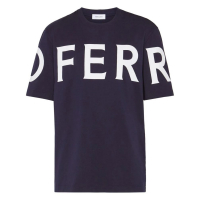 Ferragamo T-shirt 'Logo-Print' pour Hommes