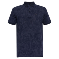 Etro Men's 'Tonal Paisley Print' Polo Shirt