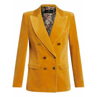 Etro Women's 'Logo-Engraved Buttons' Blazer