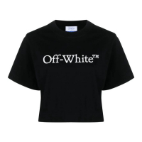 Off-White 'Bookish Logo-Print' T-Shirt für Damen