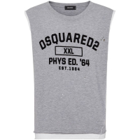 Dsquared2 Men's 'Layered Logo-Print' Tank Top