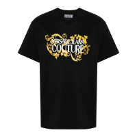 Versace Jeans Couture T-shirt 'Logo-Print' pour Hommes