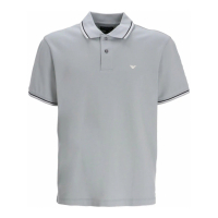 Emporio Armani Polo 'Logo-Embroidered' pour Hommes