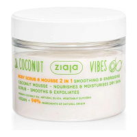 Ziaja Exfoliant pour le corps 'Coconut & Orange Vibes 2in1' - 270 ml