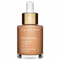 Clarins Fond de teint 'Skin Illusion Natural Hydrating SPF15' - 108.5 Cashew 30 ml