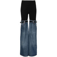 Coperni Pantalon 'Hybrid Denim-Panels' pour Femmes