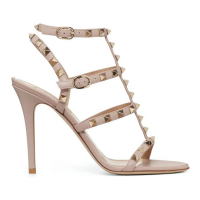 Valentino Garavani Women's 'Rockstud Ankle-Strap' High Heel Sandals