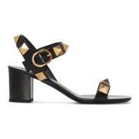 Valentino Garavani Women's 'Roman Stud Block-Heel' High Heel Sandals